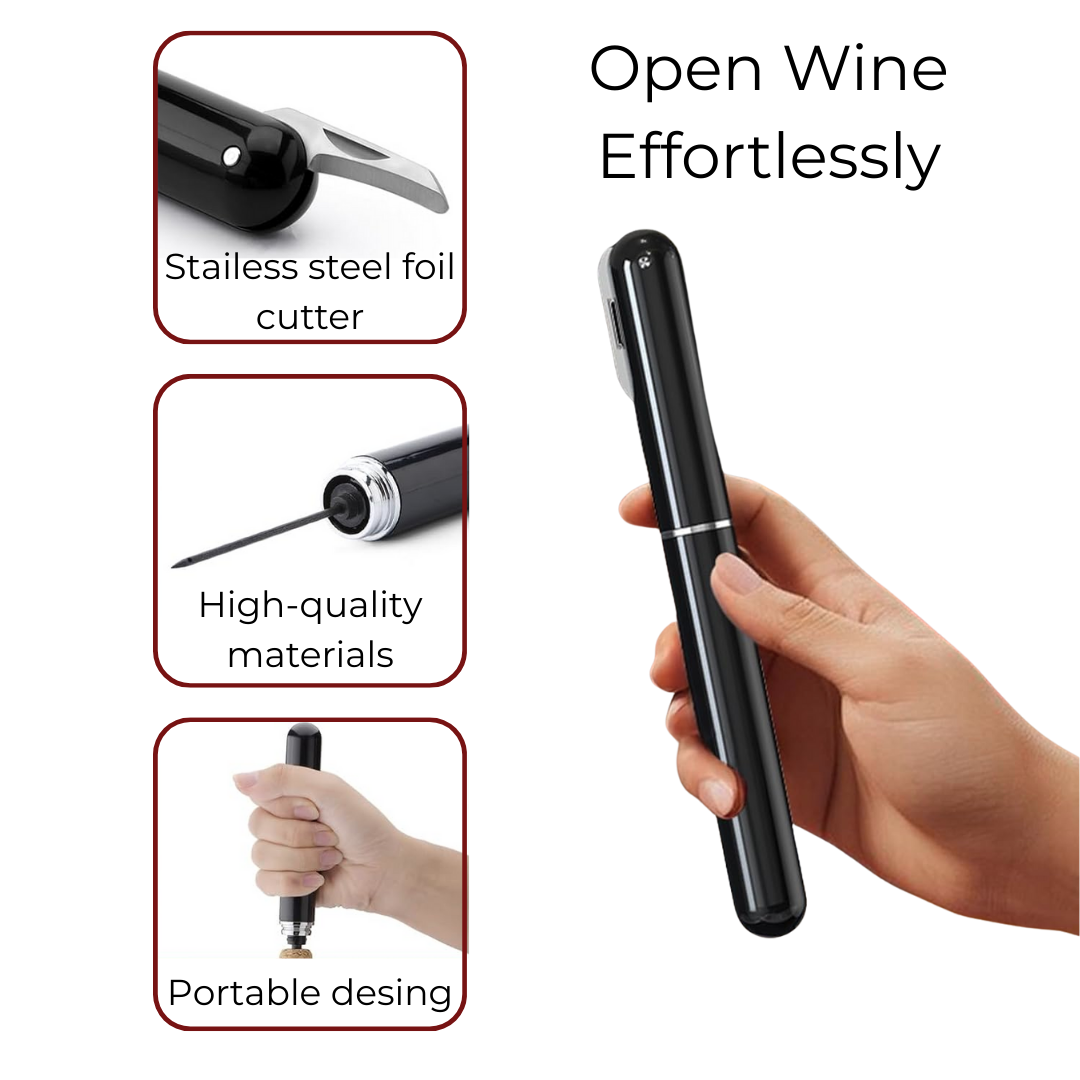 PopSip AirPen Wine Opener